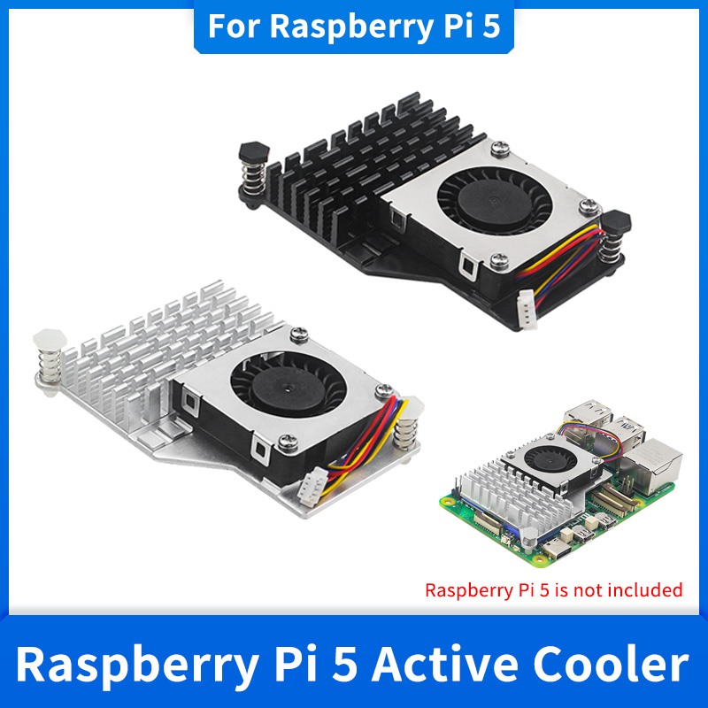 Raspberry Pi Water Cooling Kit - Raspberry Pi 5 kipas pendingin aktif,