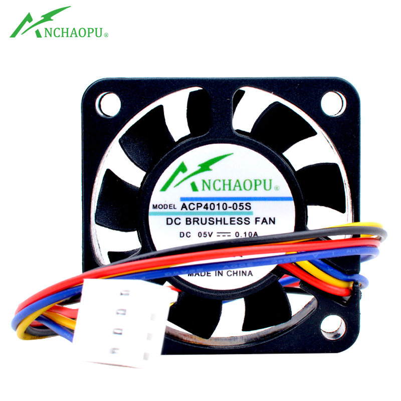 Raspberry Pi Water Cooling Kit - ANCHAOPU Kipas 4Cm 40Mm 40X40X10Mm DC5V