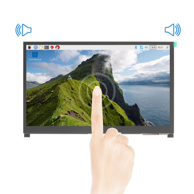 Raspberry Pi 10.1 Inch Capacitive Touch Screen Ips - Baru 10.1 Inci IPS LCD Layar