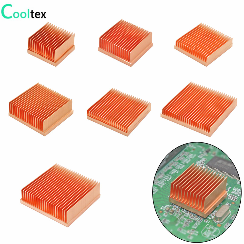 Raspberry Pi Water Cooling Kit - Radiator penyerap panas tembaga murni DIY,