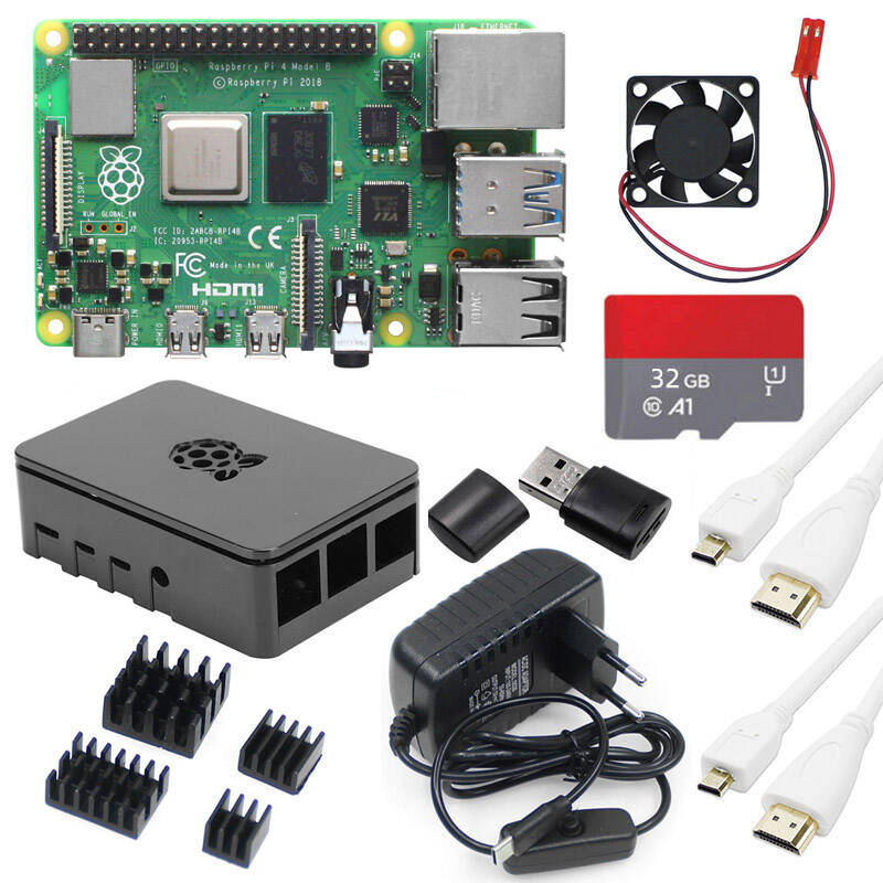 Raspberry Pi 4 8Gb Ram Kit - Raspberry Pi 4B 8GB Paket Dasar