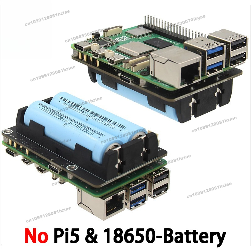 Raspberry Pi Uninterrupted Power Supply Ups 18650 - Untuk X1200 Raspberry Pi 5 UPS