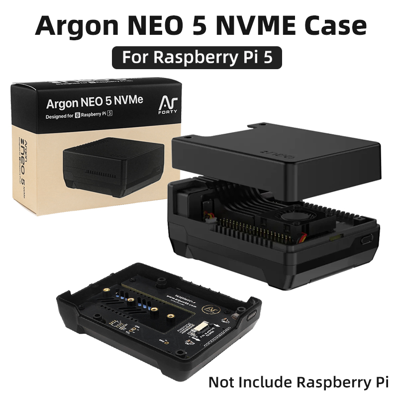 Argon One V3 M.2 Nvme Case - Casing Argon NEO 5 M.2 NVME