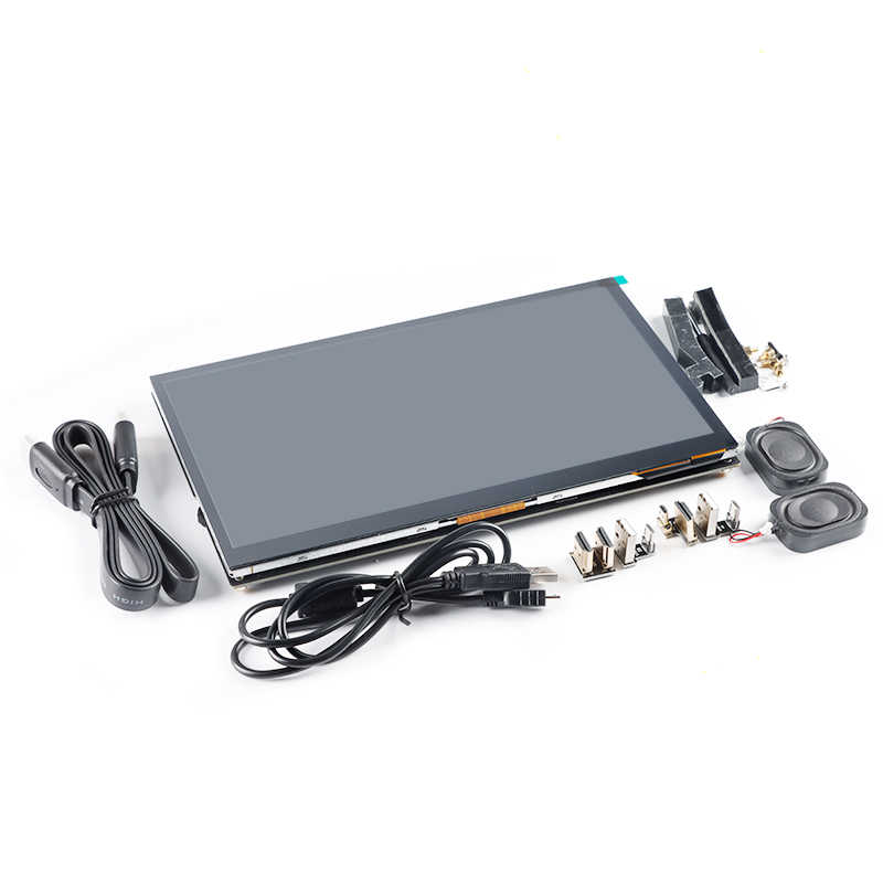 Raspberry Pi 10.1 Inch Capacitive Touch Screen Ips - Monitor layar LCD HDMI 10.1 inci