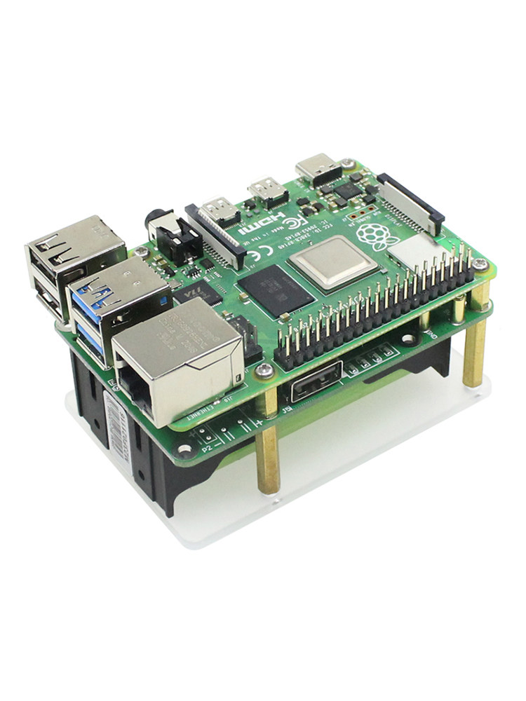 Raspberry Pi 4B/3B + 18650 Pap - Raspberry Pi Uninterrupted Power Supply Ups 18650 ulasan dan harga