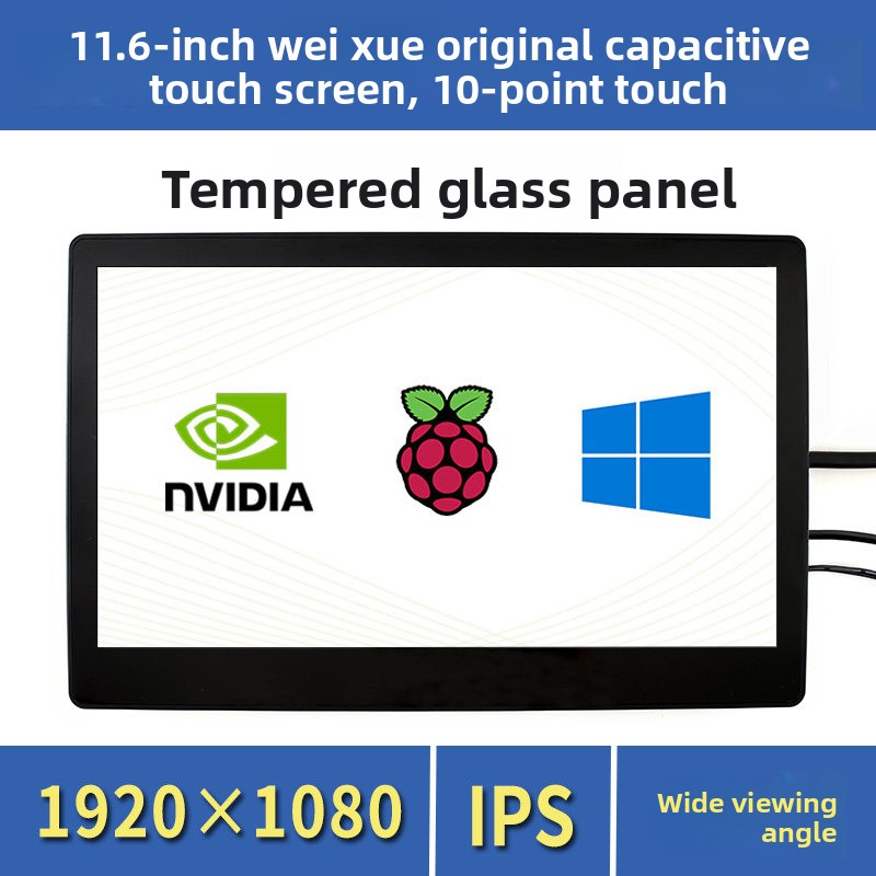Monitor Layar Sentuh IPS Waves - Raspberry Pi 10.1 Inch Capacitive Touch Screen Ips ulasan dan harga