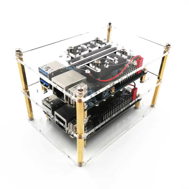 Oranye pi 5Plus 5B 4 buah 3LTS - Argon One V3 M.2 Nvme Case ulasan dan harga