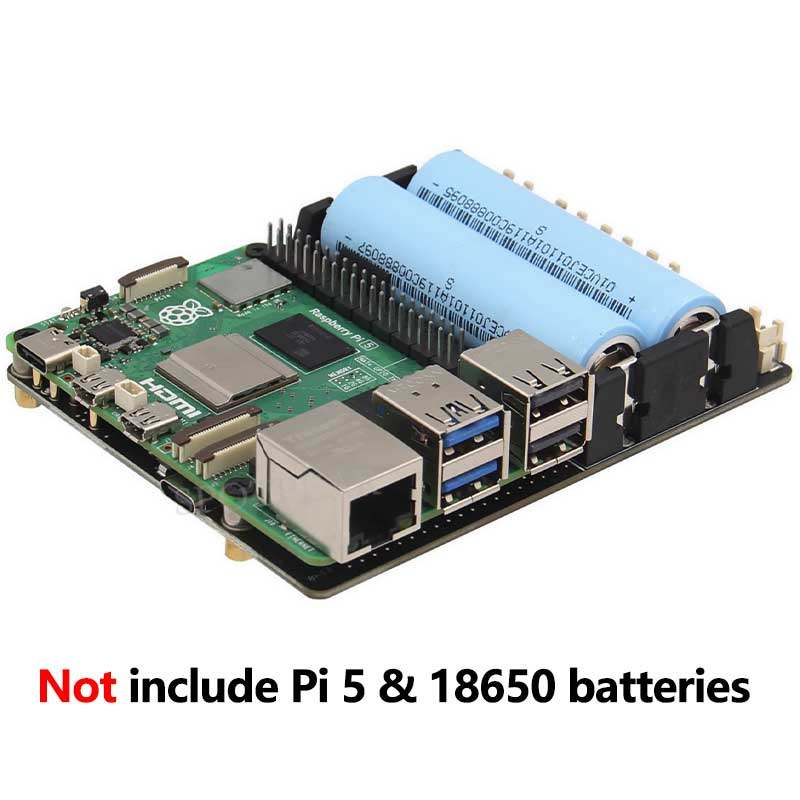 Modul pengelolaan daya UPS X12 - Raspberry Pi Uninterrupted Power Supply Ups 18650 ulasan dan harga