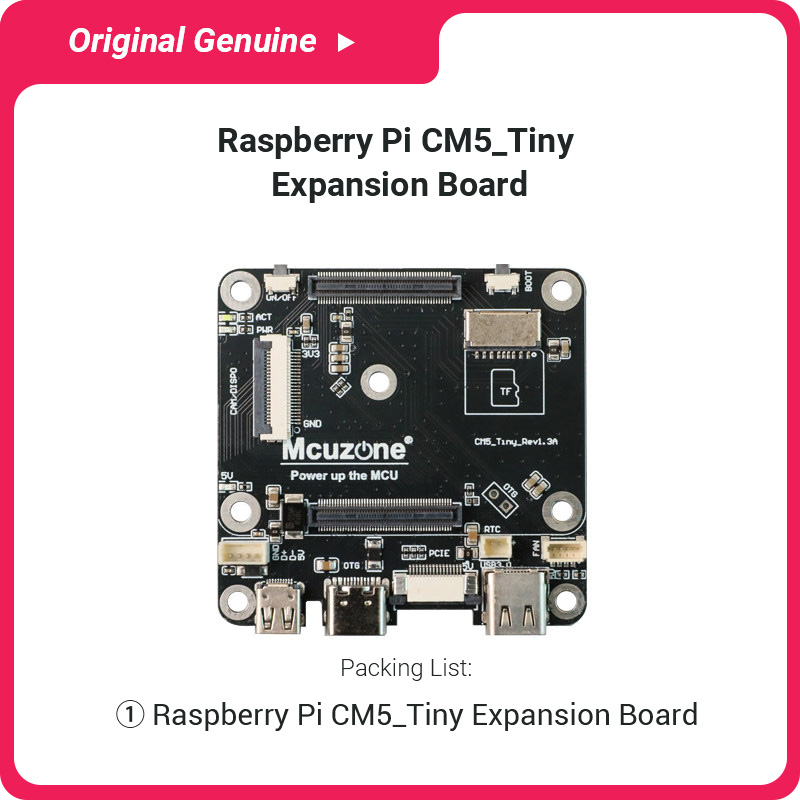 Kit Lengkap CM5 Tiny dengan Mo - Raspberry Pi Ai Kit Hailo-8L ulasan dan harga