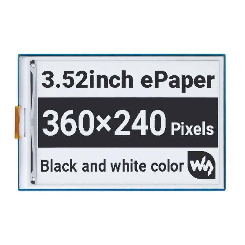 Layar E-Ink E-Paper 3.5 Inci H - Raspberry Pi 4 8Gb Ram Kit ulasan dan harga