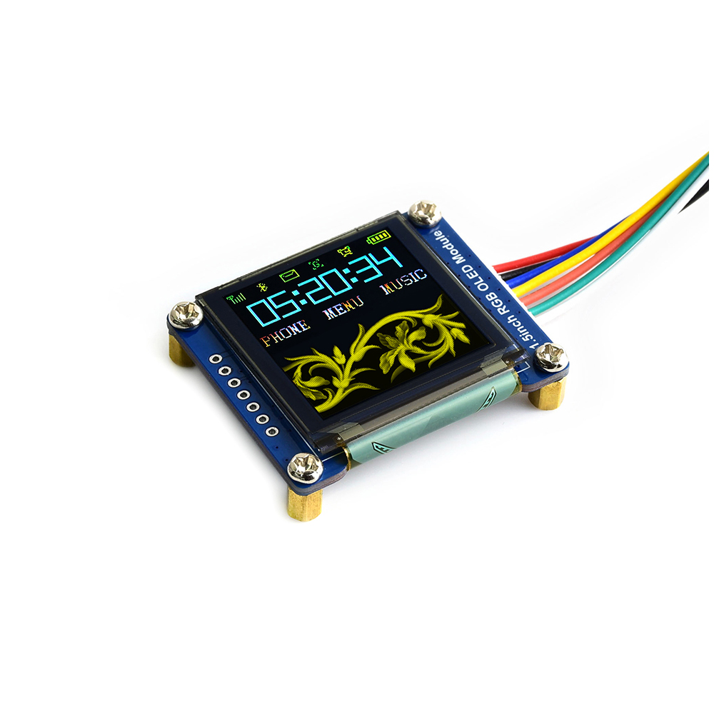 Modul Layar OLED RGB SPI 1,5 i - Raspberry Pi 4 8Gb Ram Kit ulasan dan harga