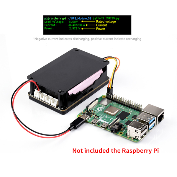 Raspberry Pi 5 UPS HAT Menduku - Raspberry Pi Uninterrupted Power Supply Ups 18650 ulasan dan harga