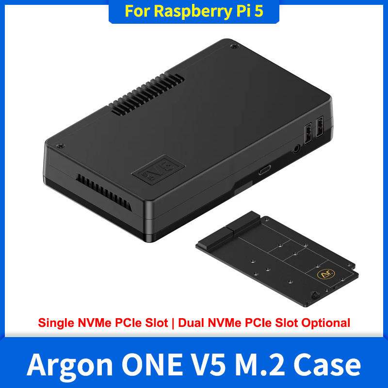 Raspberry Pi 5 Argon ONE V5 M. - Argon One V3 M.2 Nvme Case ulasan dan harga