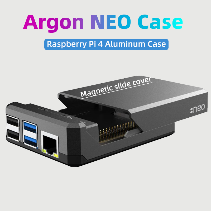 Argon NEO Raspberry Pi 4 Casin - Argon One V3 M.2 Nvme Case ulasan dan harga