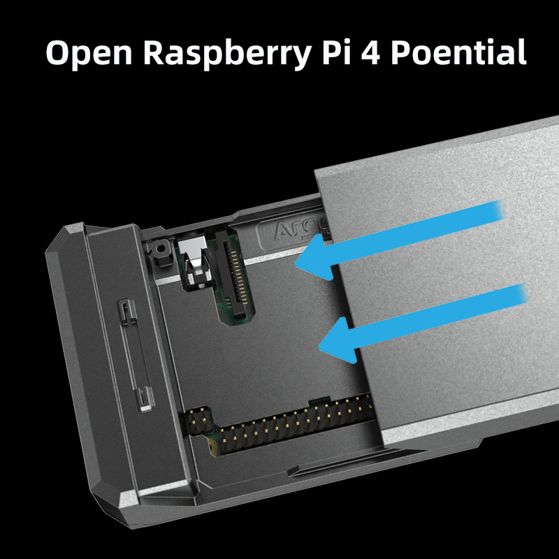 Argon NEO Raspberry Pi 4 Casin - Argon One V3 M.2 Nvme Case ulasan dan harga