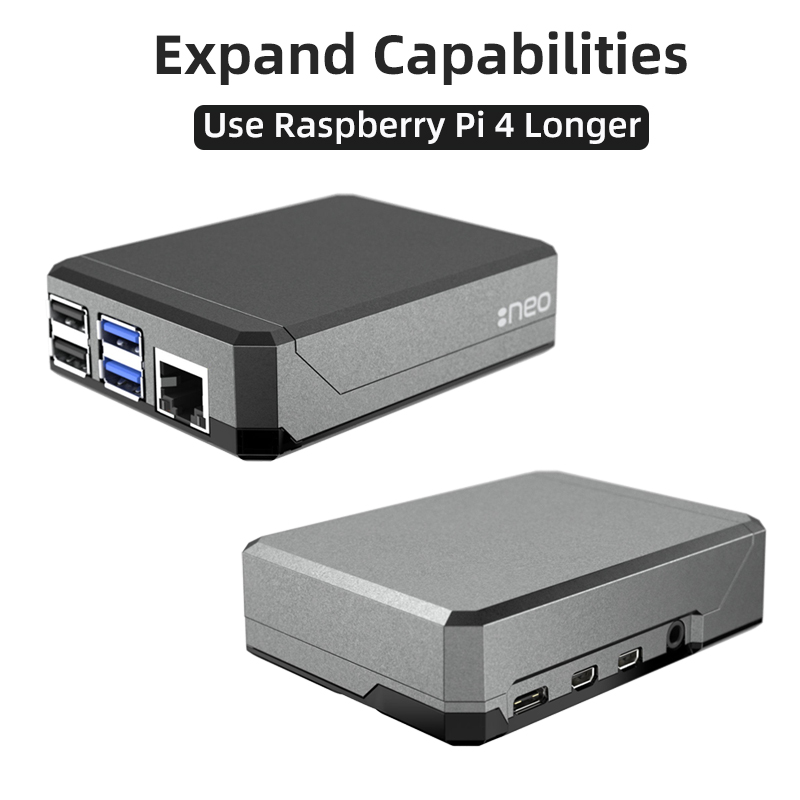 Argon NEO Raspberry Pi 4 Casin - Argon One V3 M.2 Nvme Case ulasan dan harga