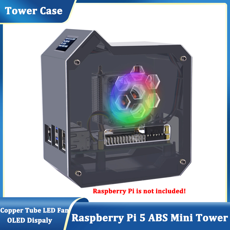 GeeekPi Raspberry Pi 5 ABS Min - Argon One V3 M.2 Nvme Case ulasan dan harga