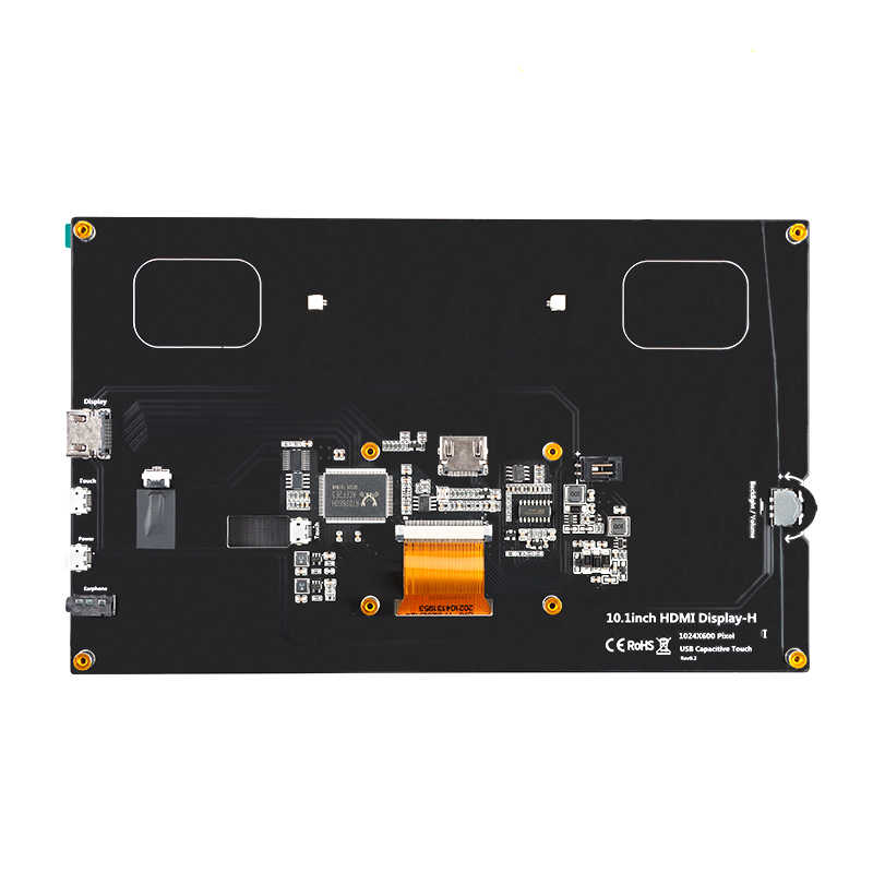 Monitor layar LCD HDMI 10.1 in - Raspberry Pi 10.1 Inch Capacitive Touch Screen Ips ulasan dan harga