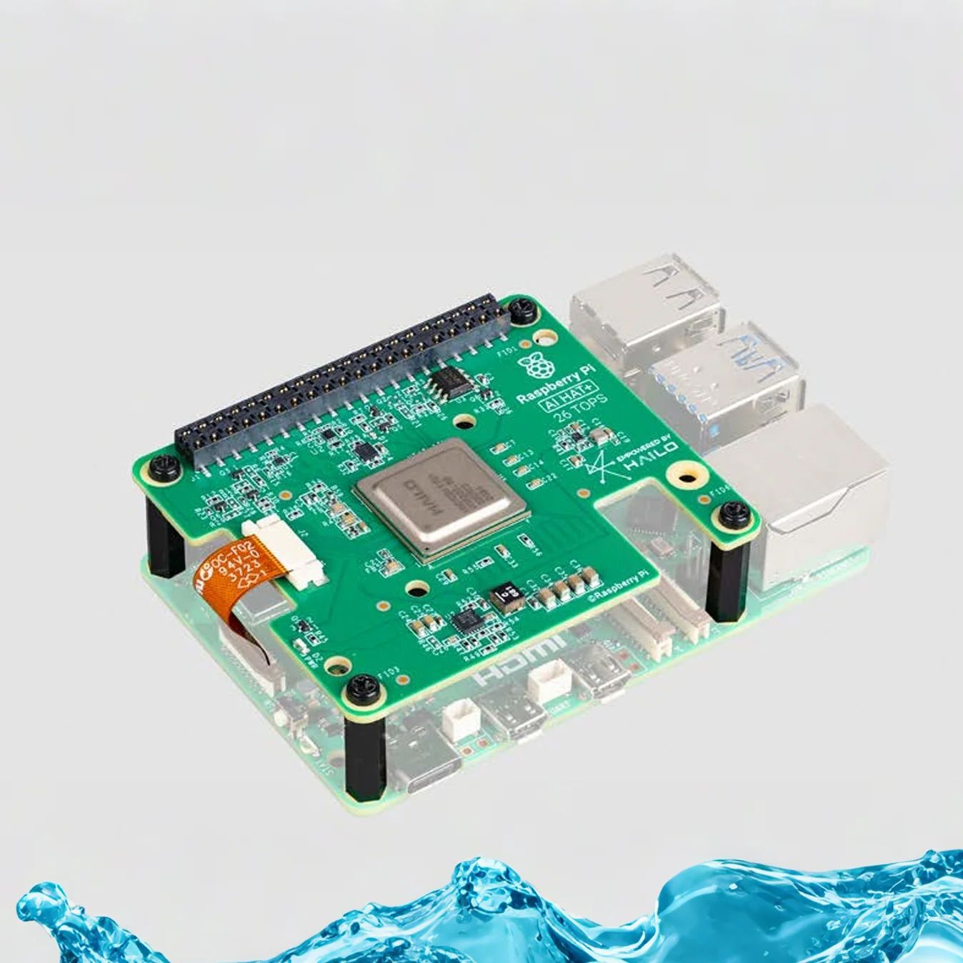 Raspberry Pi Al HAT+ Dilengkap - Raspberry Pi Ai Kit Hailo-8L ulasan dan harga