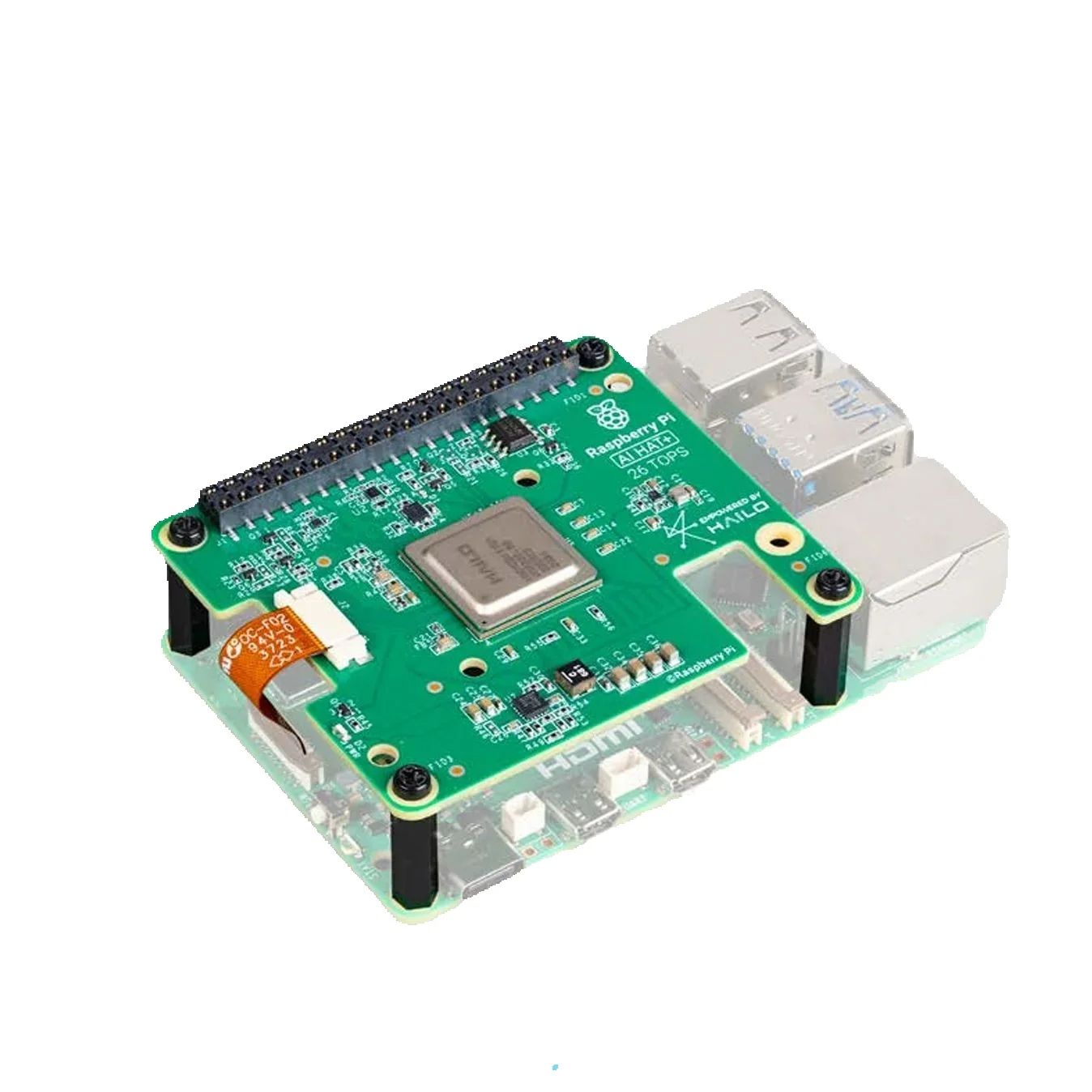 Raspberry Pi Al HAT+ Dilengkap - Raspberry Pi Ai Kit Hailo-8L ulasan dan harga