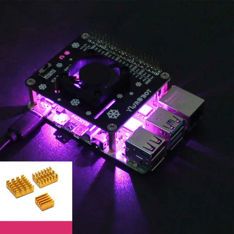 Pendingin Aktif HAT Untuk Rasp - Raspberry Pi Water Cooling Kit ulasan dan harga